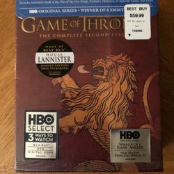 Game of Thrones Best Buy Exclusive House Lannister Sigil Edition Blu Ray Season 2