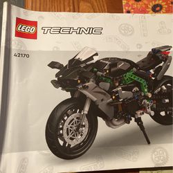 LEGO 42170 Technic Kawasaki Ninja H2R