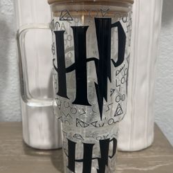 Harry Potter Glass Cup