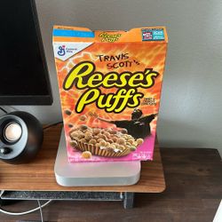 Travis Scot Reese’s Puffs Cereal Box