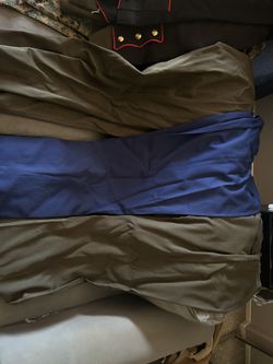 2 service Trousers And 1 Blues Trouser (34XL)