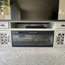 Entertainment Center Like New From Costco $250
