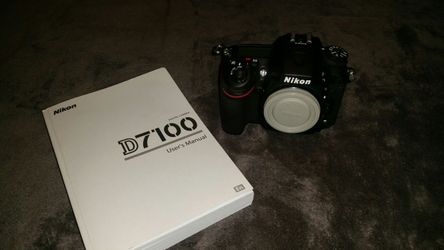 Nikon D7100 & f2.8 lense available