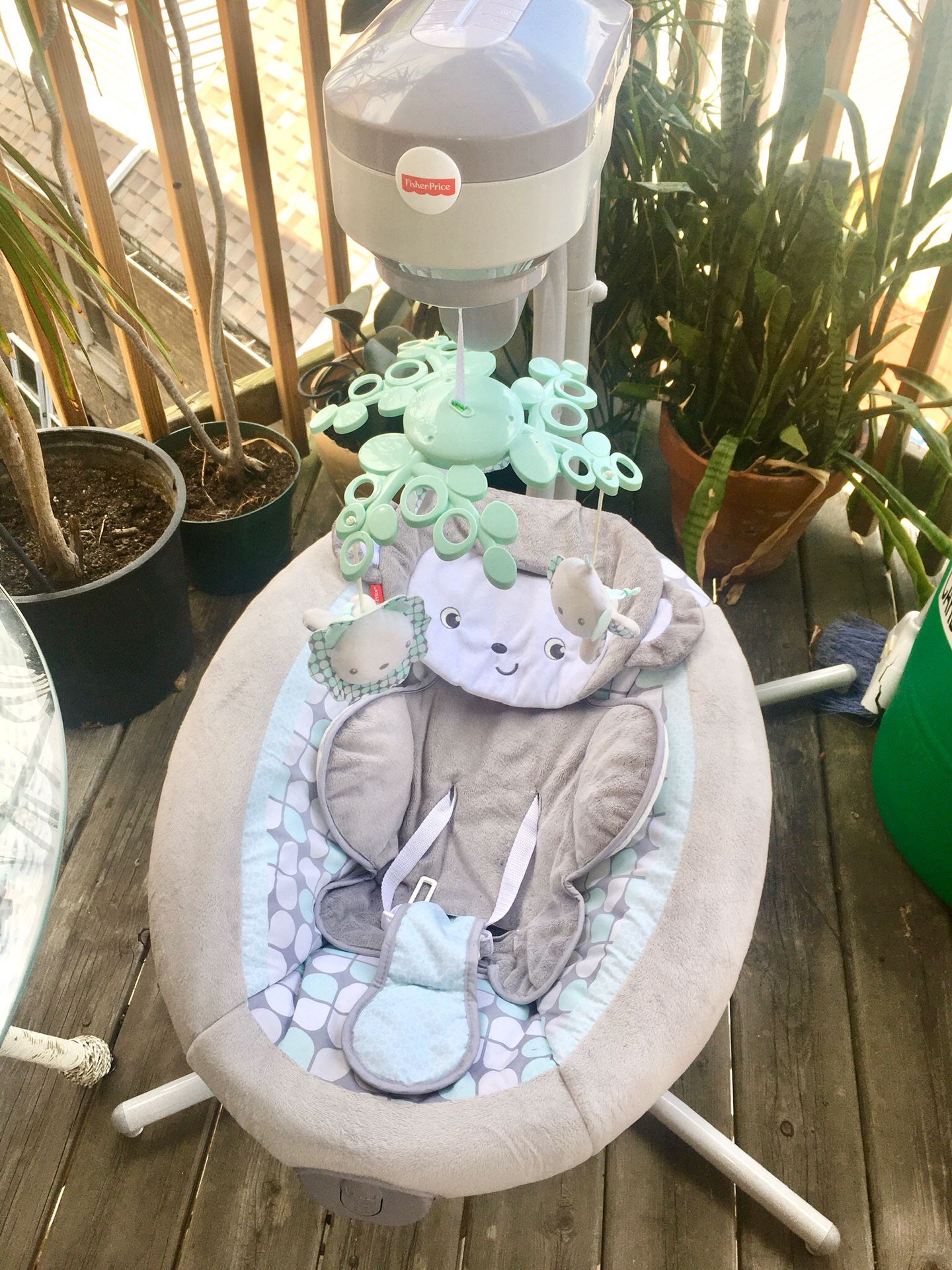 Brand New Baby Swing and Car Seat