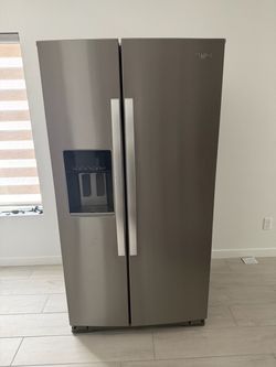 3 Year Old Side by Side Whirlpool Fridge