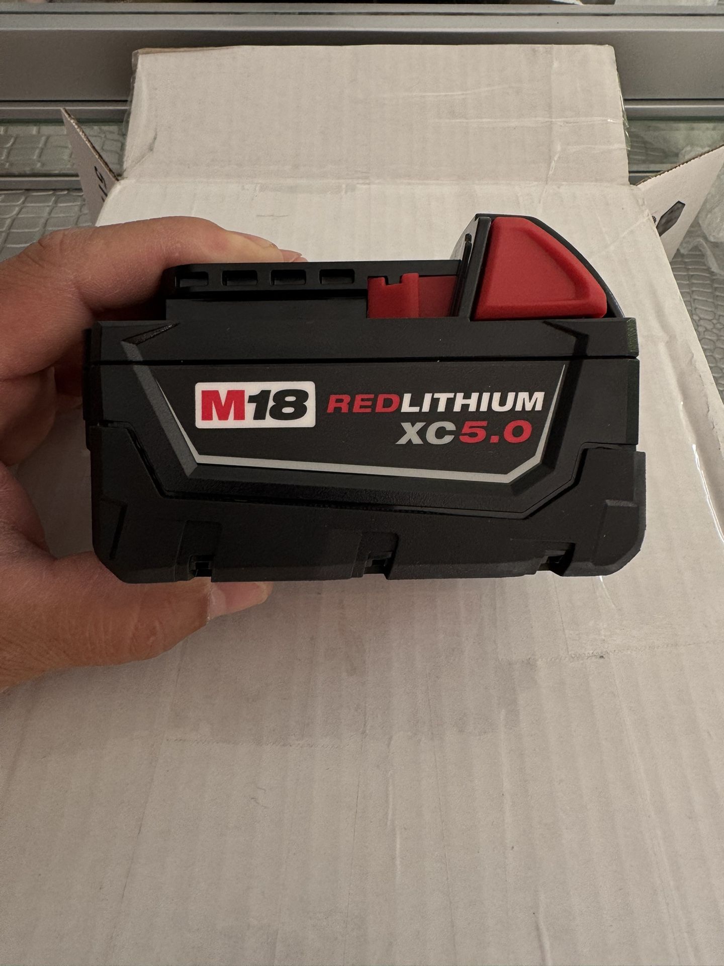 Milwaukee M18 18-Volt 5.0 Ah Lithium-Ion XC Extended Capacity Battery Pack