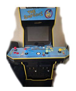 1 up arcade games, Simpsons