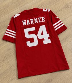 San Francisco 49ers Niners Fred Warner 54 Red men jersey