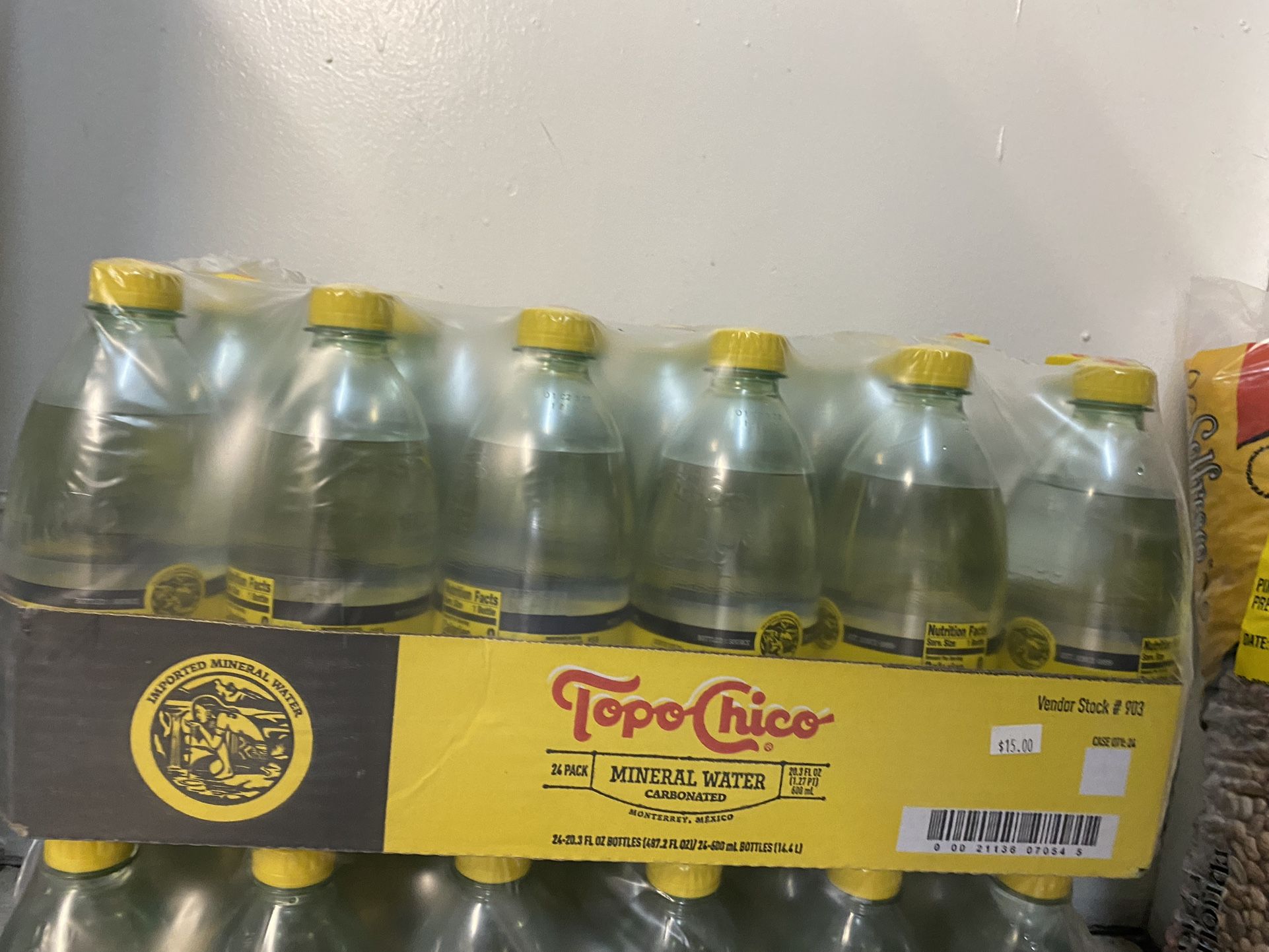 Agua Mineral Topo Chico 600 Ml