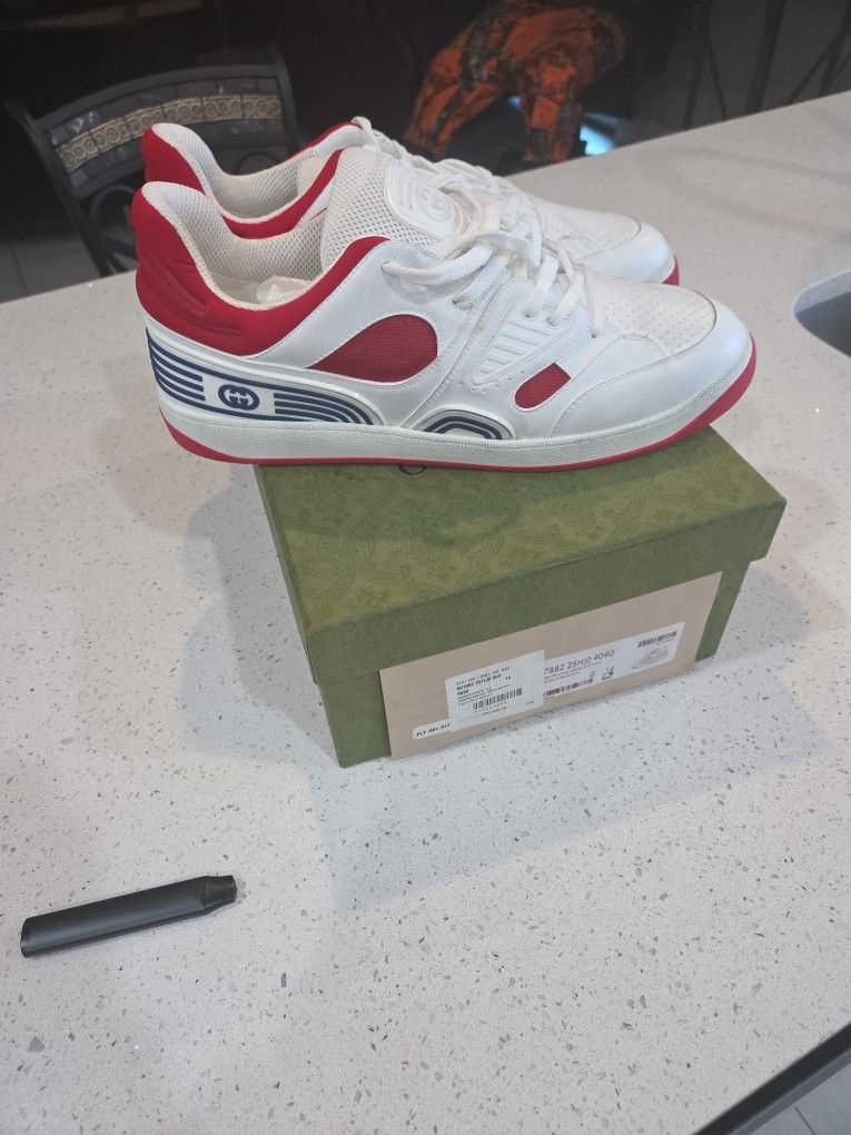 Gucci Basket Sneakers Sz14