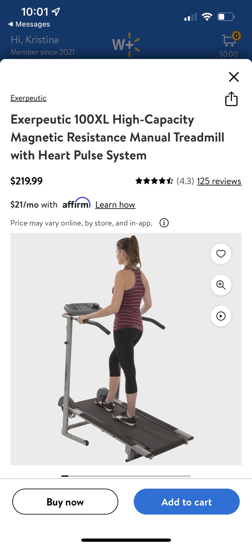 Exerpeutic 100XL High Capacity Magnetic Resistance Manual