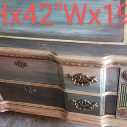 Solid Wood Kathy Ireland Ombre Color-Stained Drawered Hope Chest