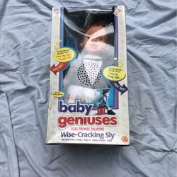 Baby genius electronic talking doll vintage