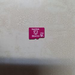 Nintendo Switch 256GB Sd Card