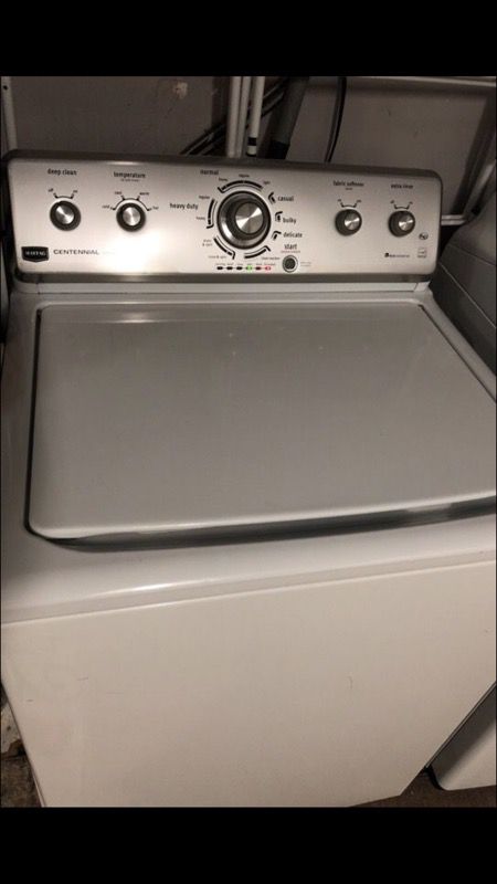 NEED GONE TODAY!!!! MAYTAG WASHER ECO. WORKS EXCELLENT. A FEW COSMETIC DINGS HERE AND THERE.