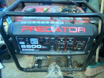 Predator 6500W Portable Gas Generator