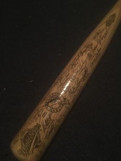 1997 Marlins World Series engraved