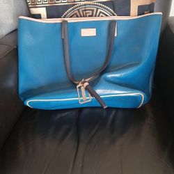 COACH LEATHER SHOULDER BAG