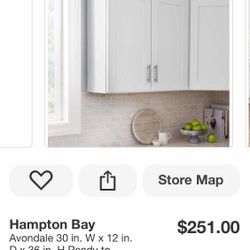 New Kitchen Cabinet In Box 30x36