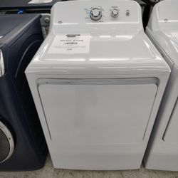 Dryer Sale! GE 6.2 Cu. Ft. Capacity Electric Dryer W/ Up To 120 ft. Venting and Shallow Depth