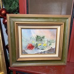 20 By 17 Oil On Canvas Signed 