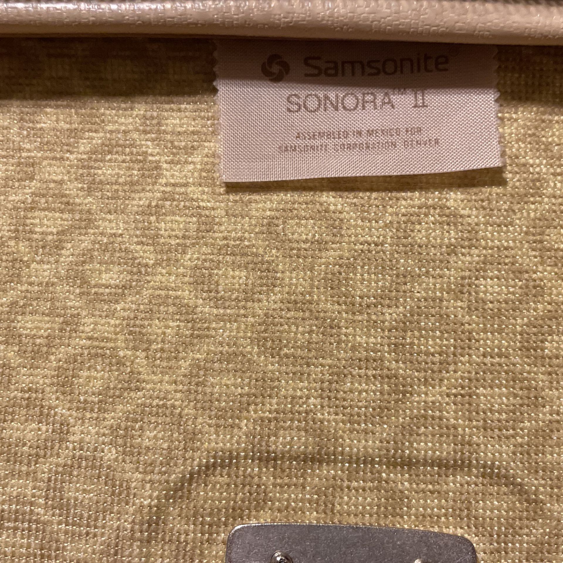 Vintage 1970s SAMSONITE Sonora II Brown Leather Carry On Bag Luggage 