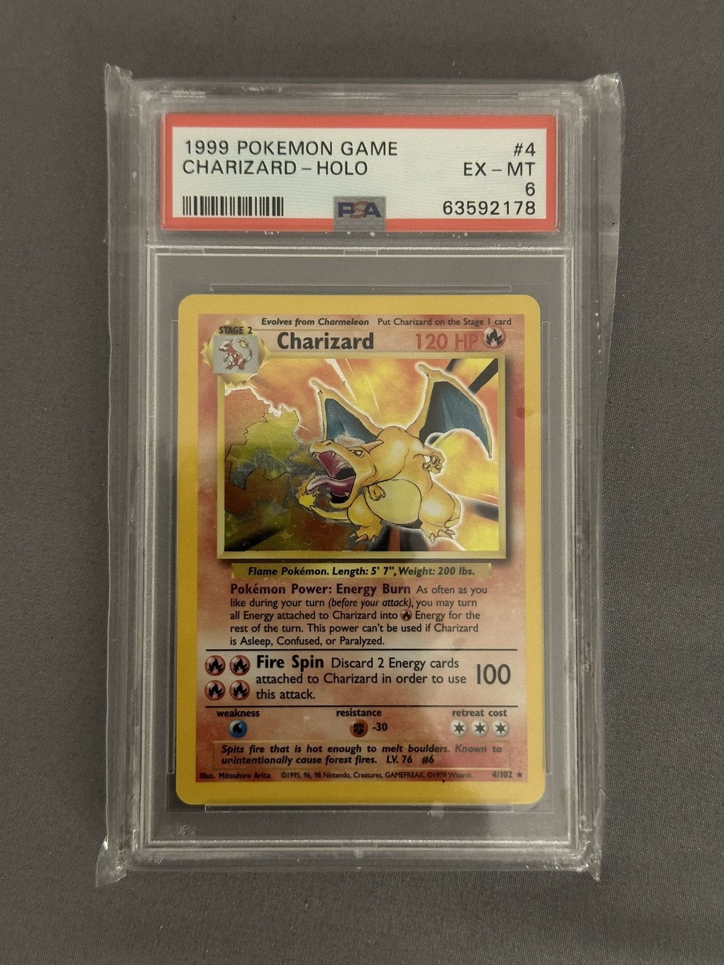 Charizard Graded Cards 