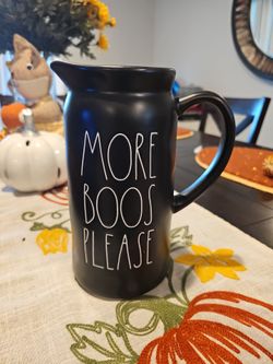 Rae Dunn ceramic pitcher