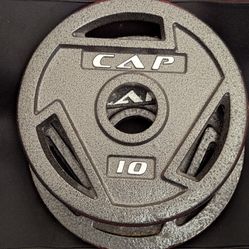 CAP UNIVERSAL WEIGHT PLATES X 2 X 10 EACH