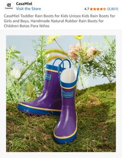 Girl rain boots and Vans - size 2 & 2.5 -New