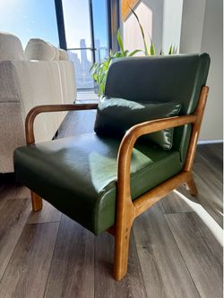 Steelside Bradley Hunter Green Accent Chair - Like New