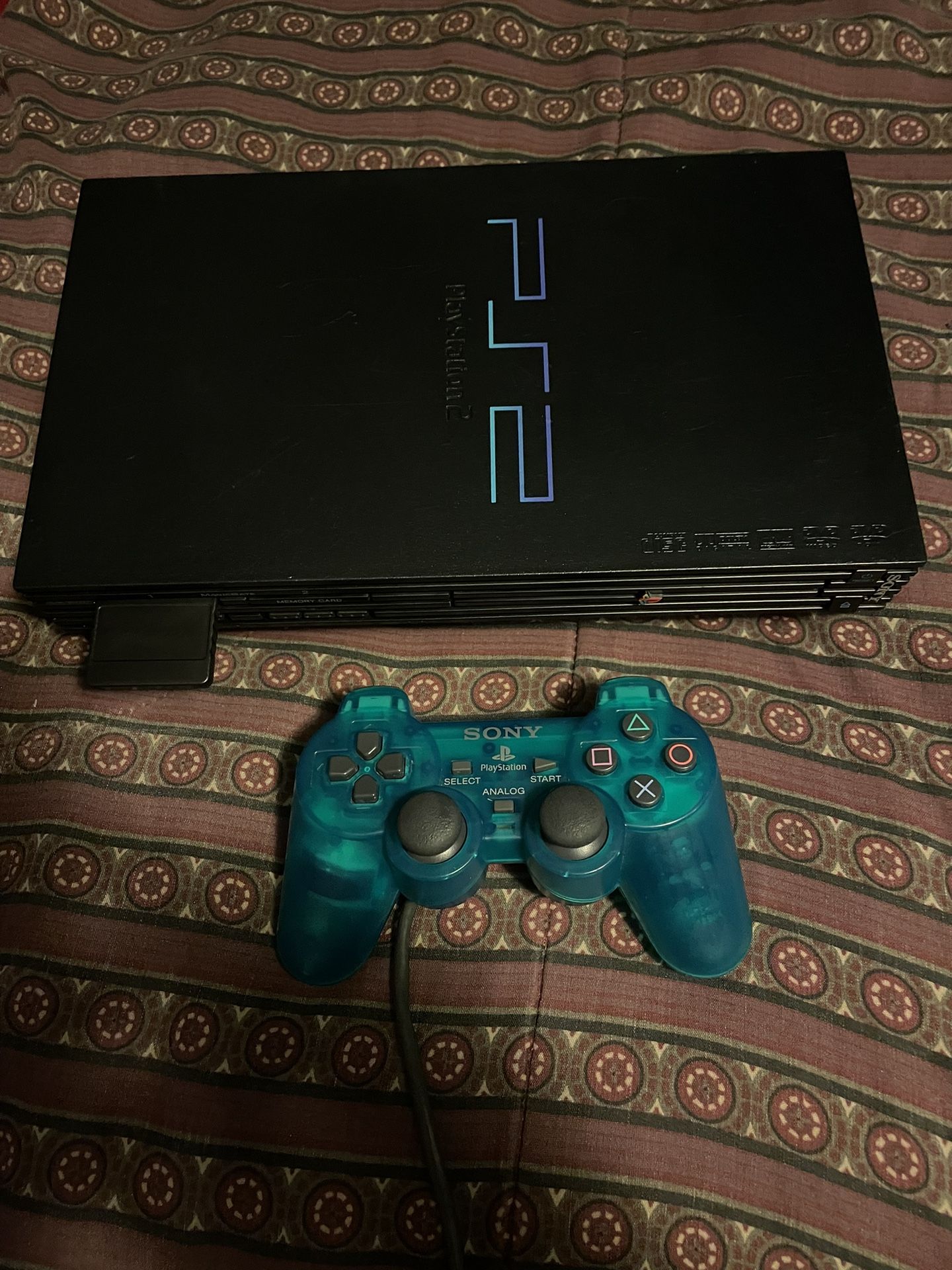 Ps2 Console With Controller