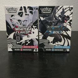 White Flare & Black Bolt Bundles