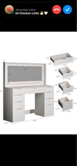 Makeup vanity