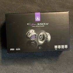 JL Audio  C2-350x 3.5 Inch Coaxial Speakers For Dash Or Door Speakers With Tweeters Built In 25 RMS Power