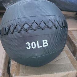 30 lb Medicine/Wall Ball, New in Box 