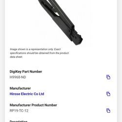 HRS TOOL HAND CRIMPER 24-28AWG SIDE