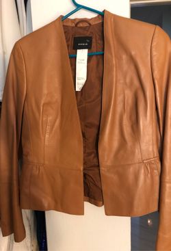 A-K-R-I-S leather jacket