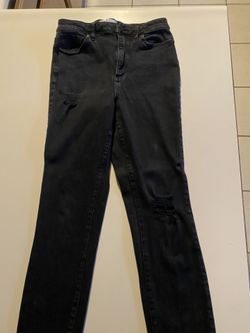 Black Super High Rise Jeans