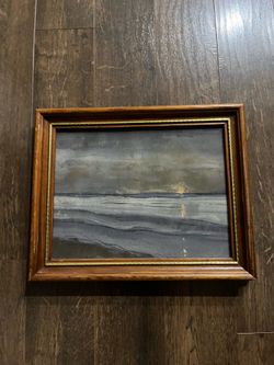 Landscape art print (framed)