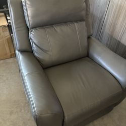 Grey Automatic Recliner