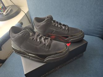 AIR JORDAN 3 BLACK CAT (2025) Size 9.5 **BRAND NEW**