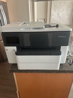 HP OfficeJet Pro 7740 Wide-Format All-in-One Printer (freshly installed ink)