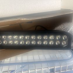 14" light bar new with brackets