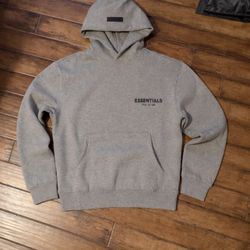 Essentials hoodie Grey