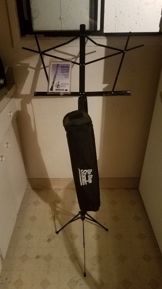 Music Stand/ Clarinet Cleaning Kit