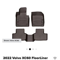 Weather Tech Floor Liners Volvo XC60 (Cocoa)