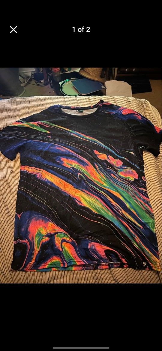Retro Paint Splash Tshirt