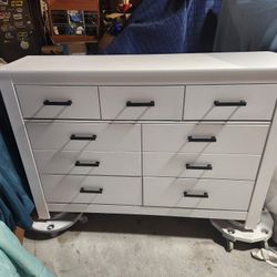Large White Dresser