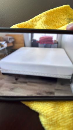 Tuft n needle Queen bed with box spring